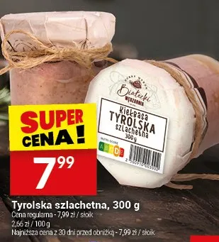 Szlachetka Tyrolska promocja w Twój Market
