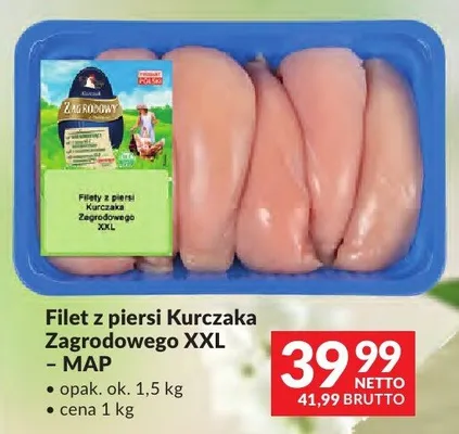 Filet z piersi Kurczaka Zagrodowego XXL MAP promocja w Makro