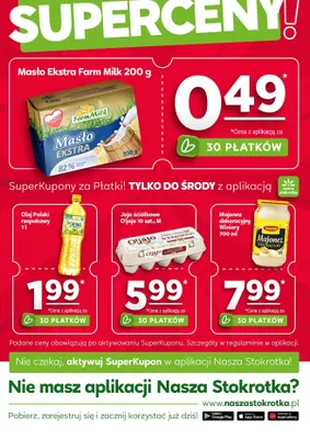 Jaja ściółkowe promocja w Stokrotka