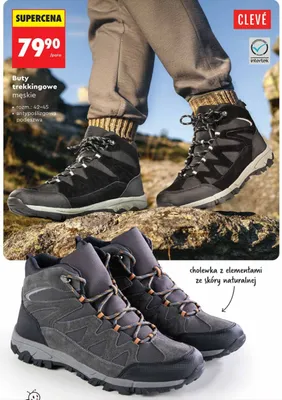Buty trekkingowe męskie promocja w Biedronka
