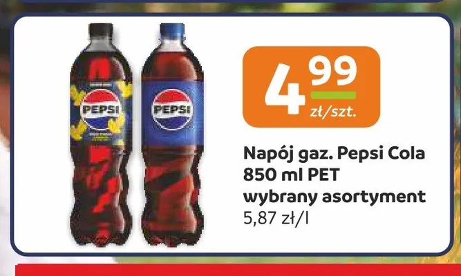 Napój gazowany Pepsi Cola promocja w Społem Częstochowa