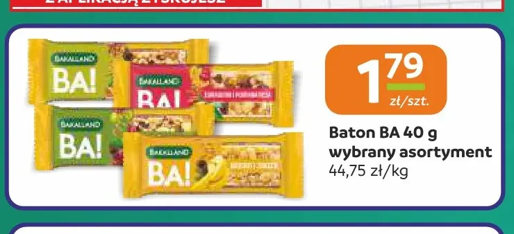 Baton Bakalland BA! promocja w Gama
