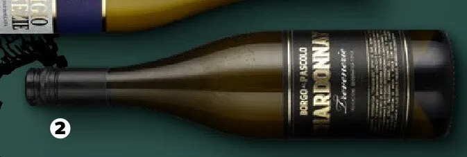 Wino białe wytrawne Borgo al Pascolo Chardonnay Trevenezie promocja w Netto