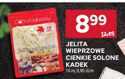 Jelita wieprzowe cienkie solone promocja w Stokrotka
