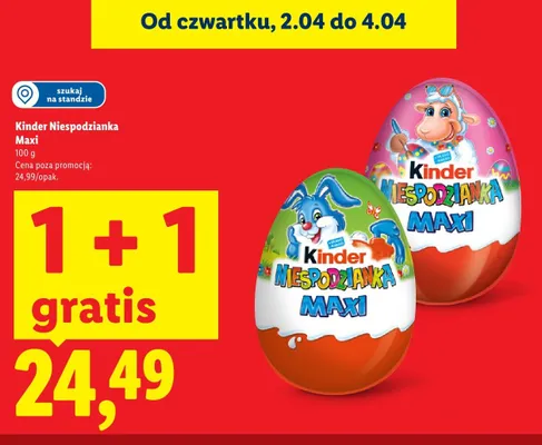 Jajko niespodzianka psi patrol promocja w Lidl