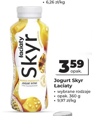 Jogurt Skyr Łaciate promocja w Odido