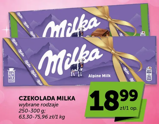 Czekolada Milka promocja w Groszek