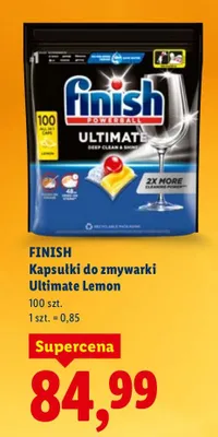 Kapsułki do zmywarki Ultimate Lemon promocja w Lidl