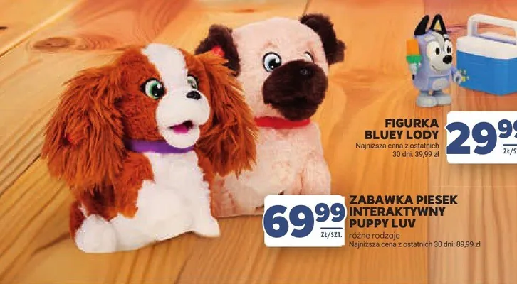 Zabawka piesek interaktywny Puppy Luv promocja w Stokrotka