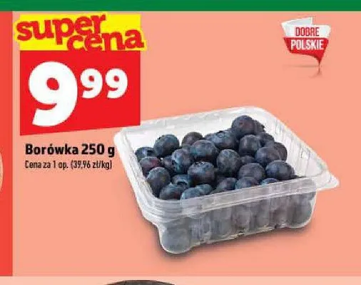 Borówka promocja w TOPAZ