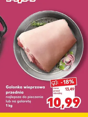 Golonka wieprzowa przednia promocja w Kaufland