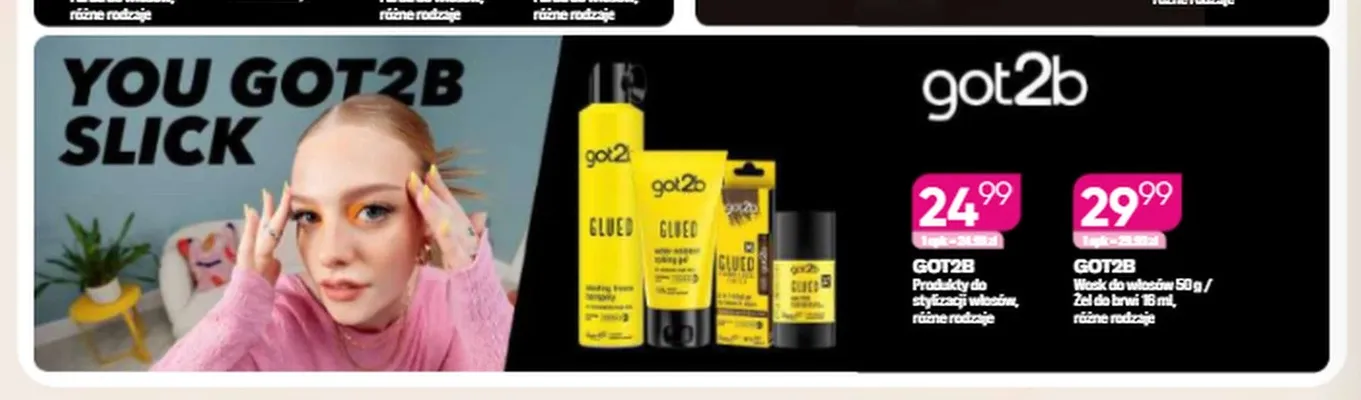 Żel do brwi Got2b promocja w Drogerie Koliber