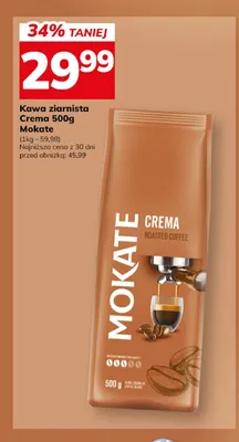 Kawa ziarnista Crema Mokate promocja w Hitpol