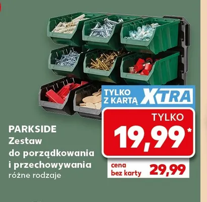 Zestaw do porządkowania i przechowywania Parkside promocja w Kaufland