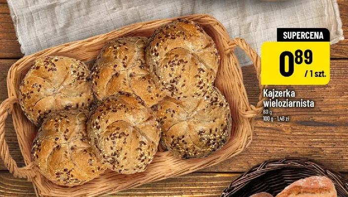 Kajzerka wieloziarnista promocja w POLOmarket