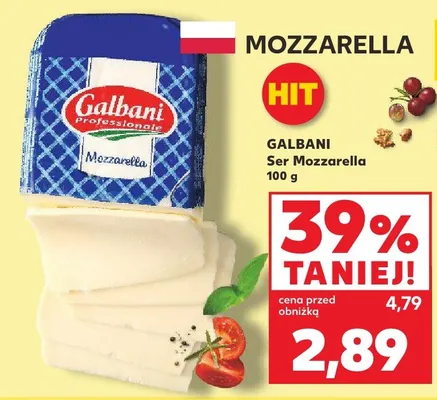 Ser Mozzarella promocja w Kaufland