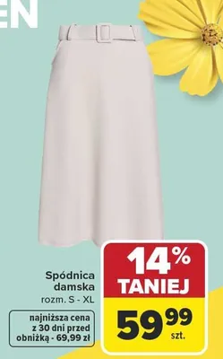 Spódnica damska promocja w Carrefour
