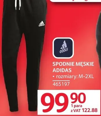 Spodnie męskie Adidas promocja w Selgros