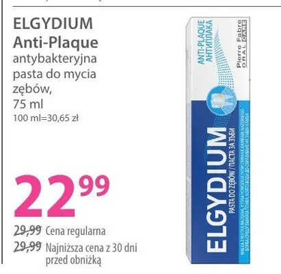 Antybakteryjna pasta do mycia zębów Anti-Plaque promocja w Hebe