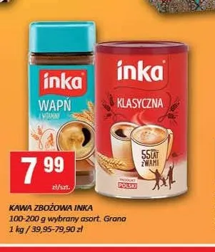 Kawa zbożowa Inka promocja w Chorten