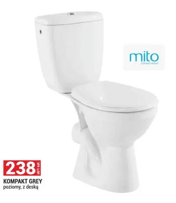 Kompakt Grey poziomy, z deską promocja w Merkury Market