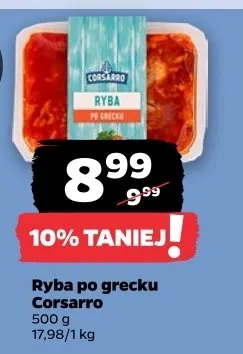 Ryba po grecku Corsarro promocja w Netto