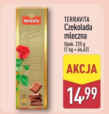 Czekolada mleczna extra promocja w Aldi