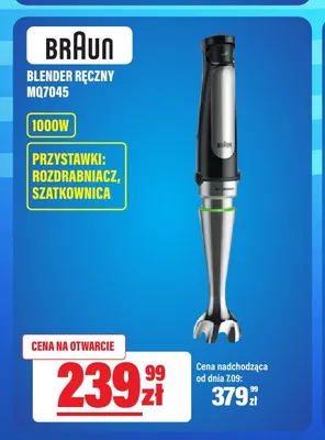 Blender ręczny Braun MQ7045 promocja w RTV EURO AGD