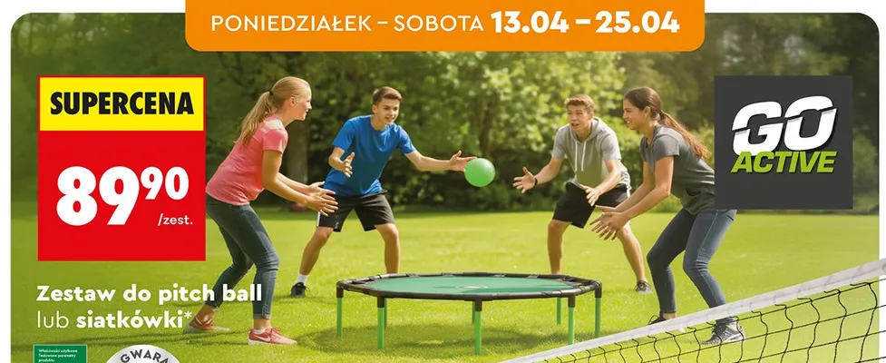 Zestaw do pitch ball promocja w Biedronka