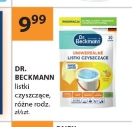 Listki czyszczące Dr. Beckmann Uniwersalne promocja w Drogerie Laboo