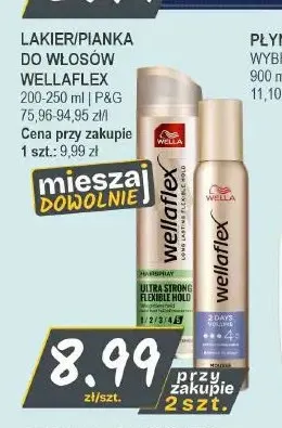 Lakier do włosów Wellaflex promocja w Słoneczko