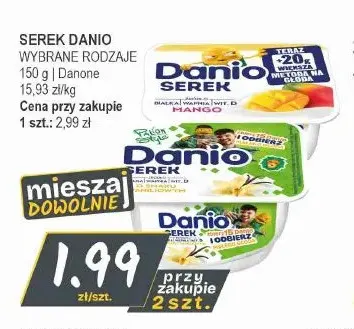 Serek Danio Danone promocja w Słoneczko