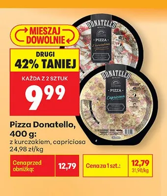 Pizza Donatello promocja w Biedronka