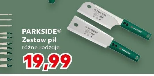 Zestaw pił różne rodzaje promocja w Kaufland