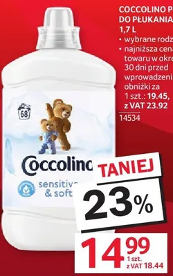 Płyn do płukania sensitive promocja w Selgros