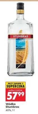 Wódka Stumbras promocja w Biedronka