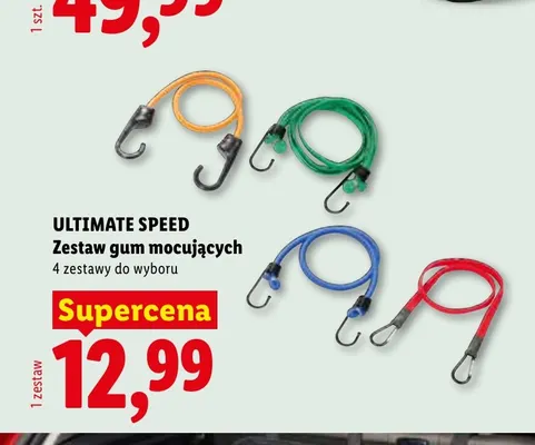 Zestaw gum mocujących Ultimate Speed promocja w Lidl