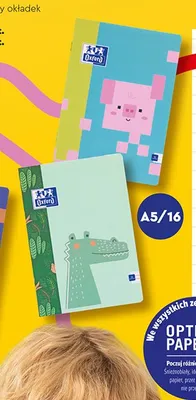 Zeszyt Oxford A5/16 Kids promocja w Biedronka