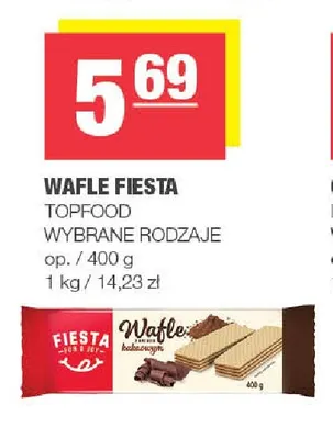 Wafle Fiesta promocja w SPAR