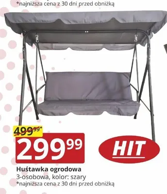 Huśtawka ogrodowa promocja w Prymus AGD