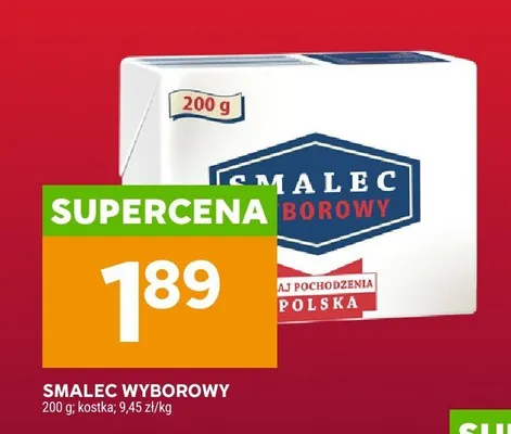 Smalec wyborowy Borowy promocja w Stokrotka