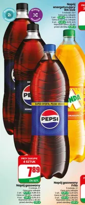Napój gazowany Pepsi Zero promocja w Dino