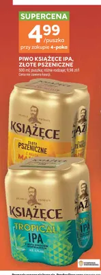 Piwo Książęce IPA promocja w Stokrotka