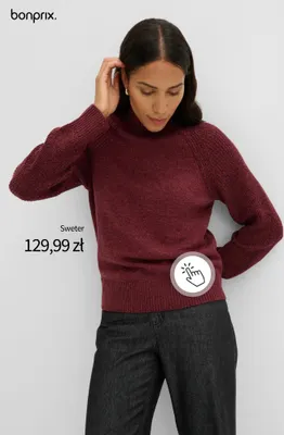 Sweter bonprix promocja w bonprix