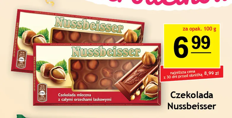 Czekolada Nussbeisser promocja w Gram Market