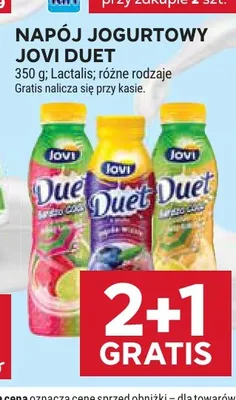 Napój jogurtowy Jovi Duet promocja w Stokrotka