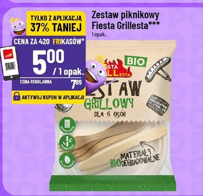 Zestaw piknikowy Fiesta Grillesta 1 opak. promocja w POLOmarket