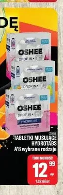 Tabletki musujące Oshee Hydrotabs A'8 promocja w Tomi Markt