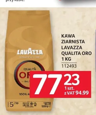Kawa ziarnista Lavazza Qualita Oro promocja w Selgros