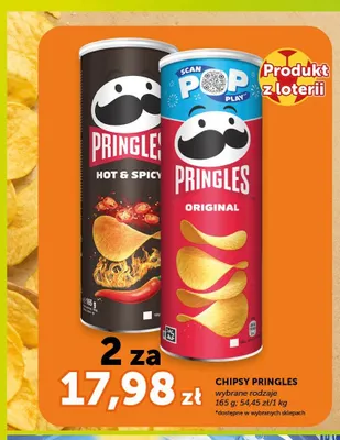 Chipsy Pringles Original promocja w Euro Sklep